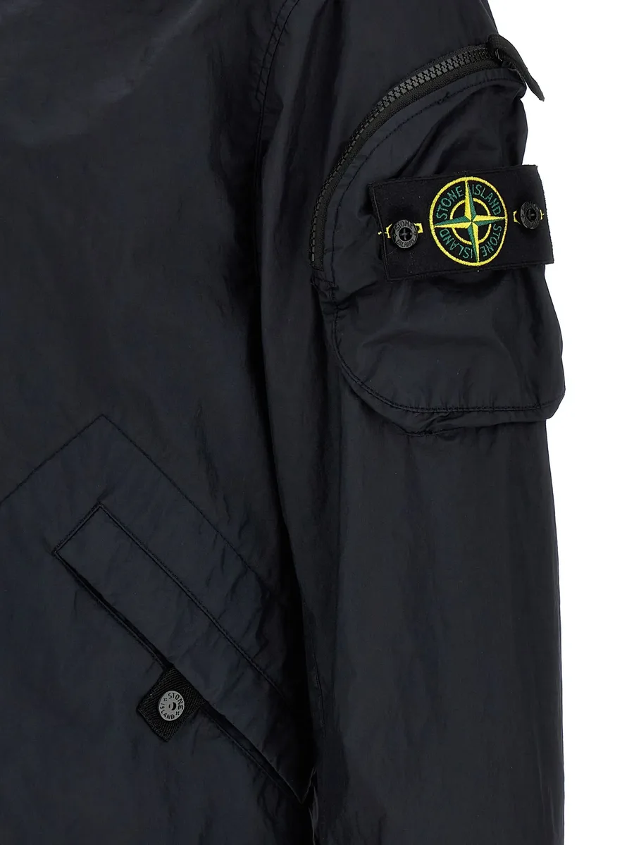Compass-patch hooded jacket 4