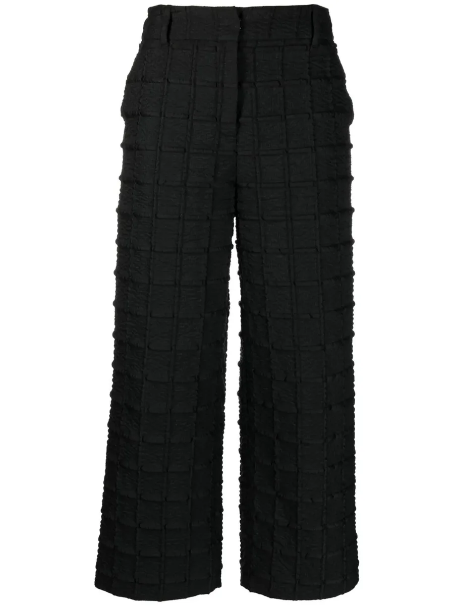 Jaylee mid-rise cropped trousers 2