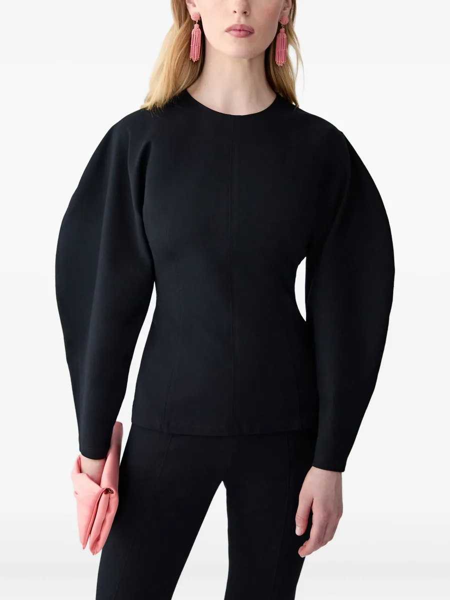 arc-sleeve ponte top 7