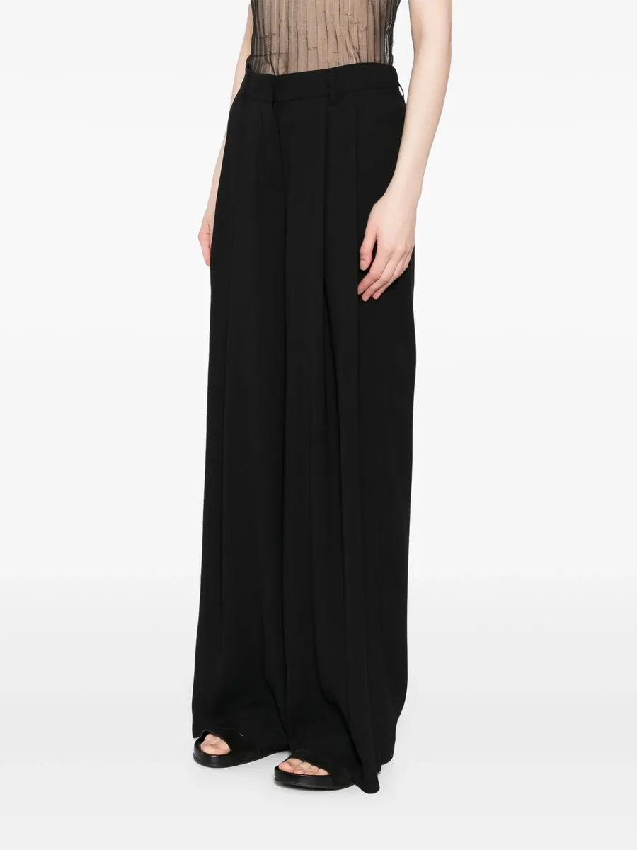 tuck palazzo pants 6
