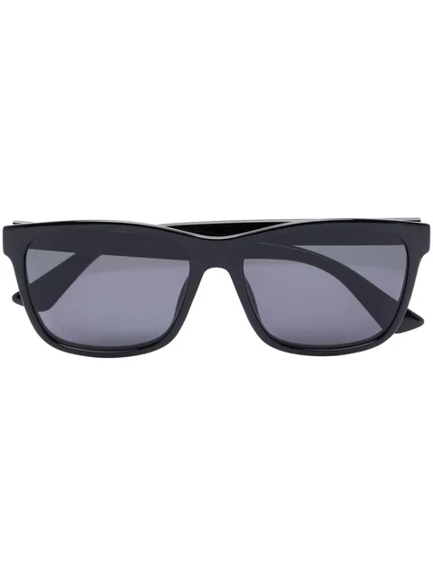tinted square-frame sunglasses