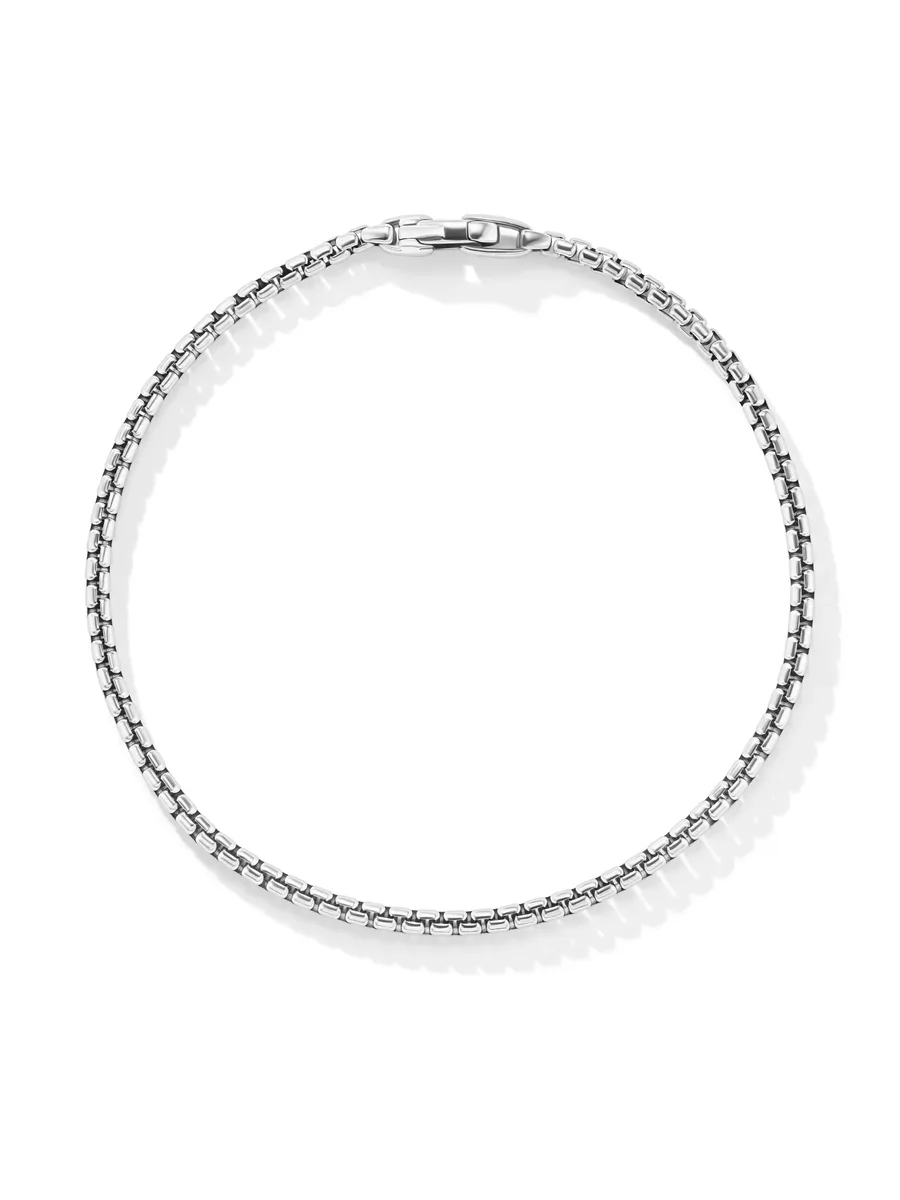 серебряный браслет Box Chain (2.7 мм) 4