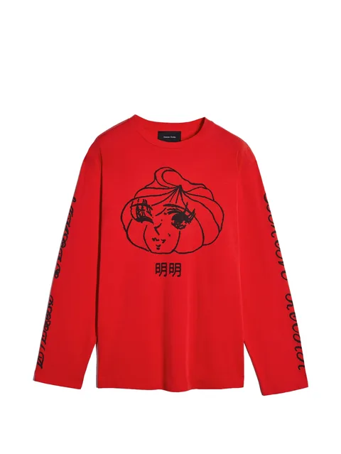 logo-print T-shirt
