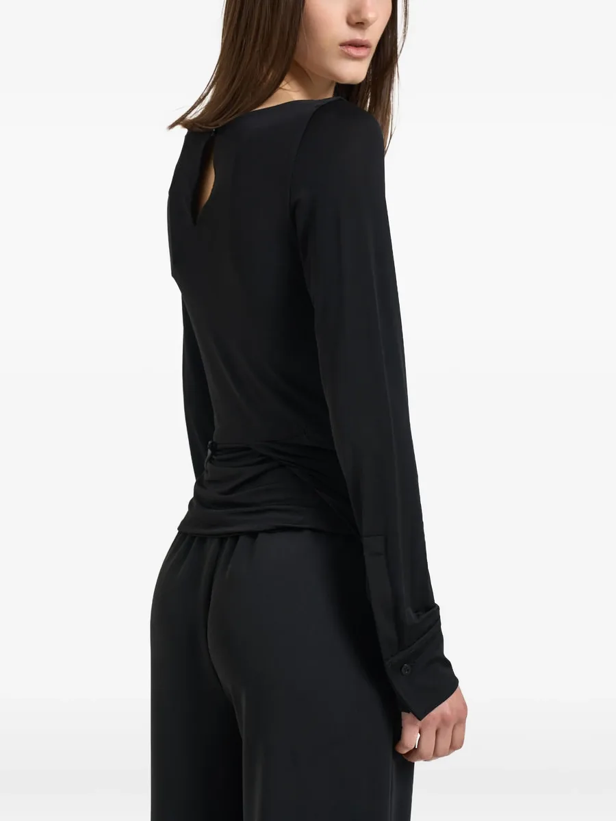 draped asymmetric top 6