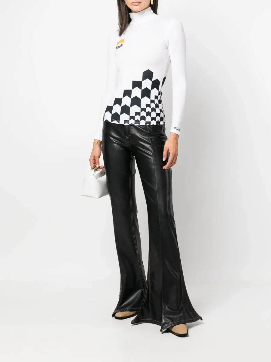 high-neck long-sleeve T-shirt 4