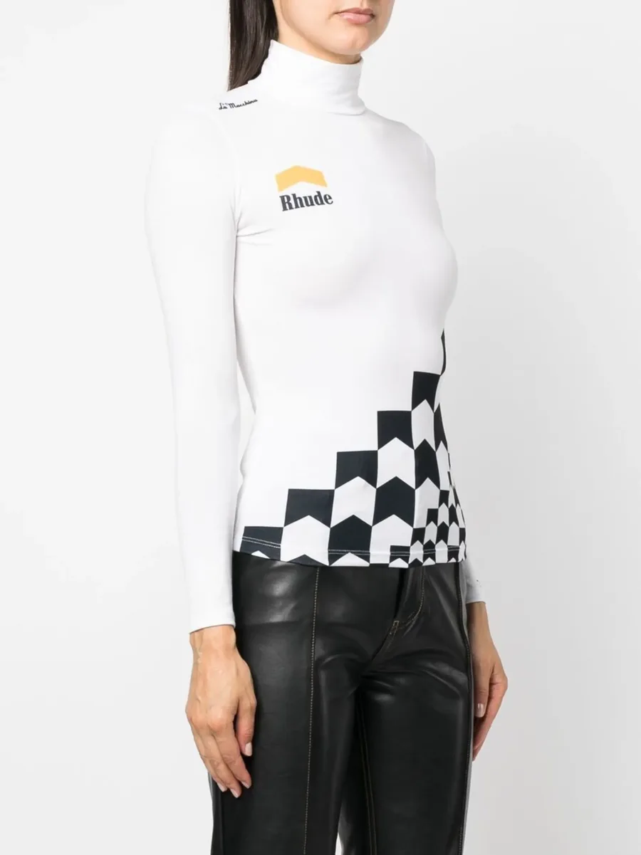high-neck long-sleeve T-shirt 6