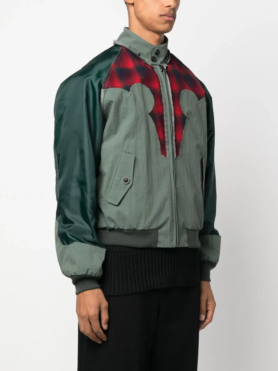 x Pendleton yoke-detail bomber jacket 6