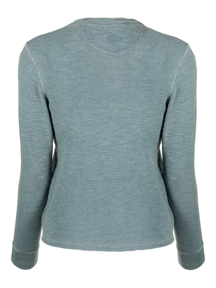 long-sleeved fine-ribbed T-shirt 4