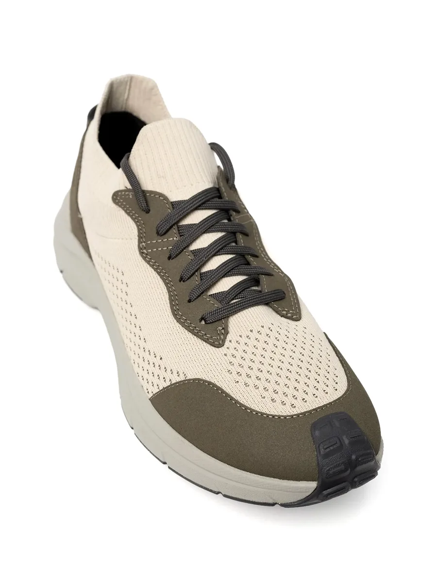 panelled mesh sneakers 9