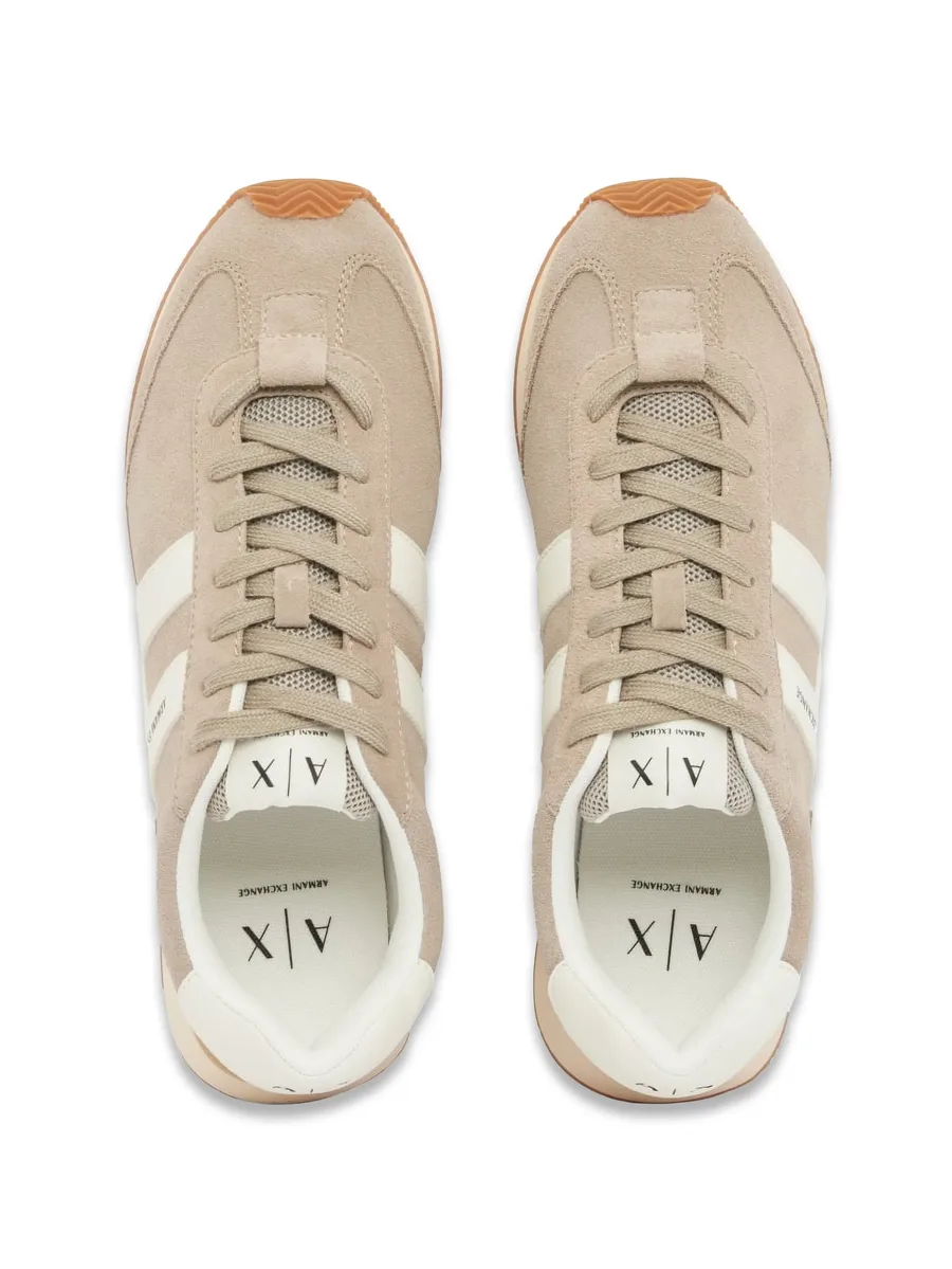 logo-print panelled sneakers 6