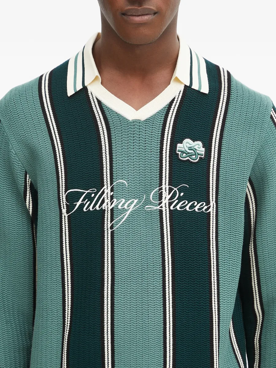 Football jersey striped sweatshirt 9