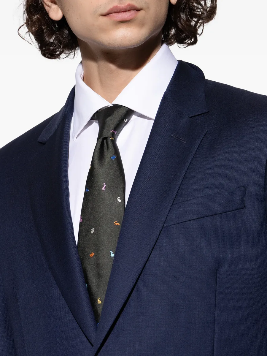 rabbit silk tie 4