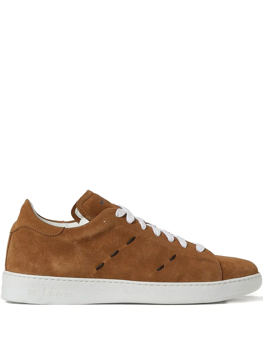stitched calfskin sneakers 2
