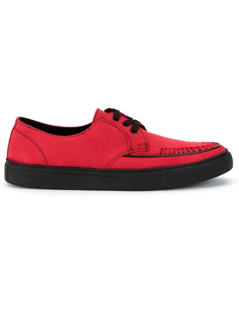 woven toe detail sneakers