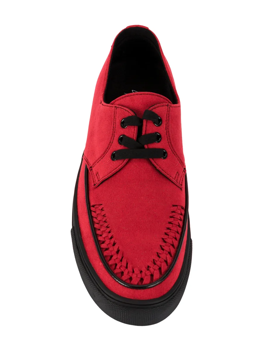 woven toe detail sneakers 8