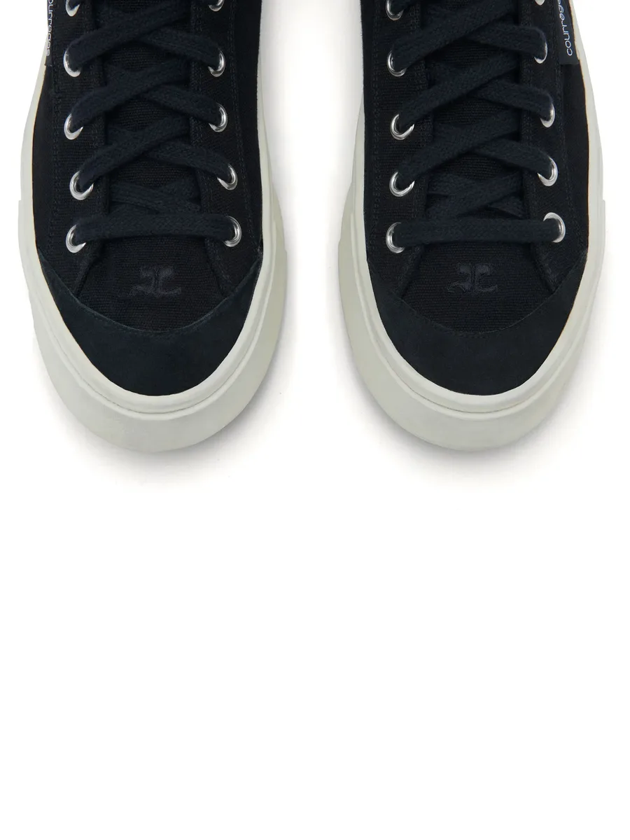 Canvas 01 high-top sneakers 9