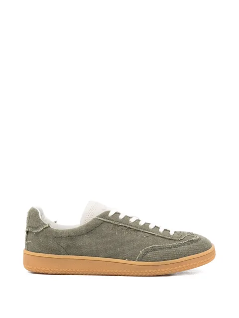 Como raw-edge sneakers