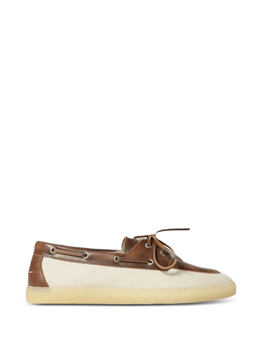 топсайдеры с кожаной отделкой 2