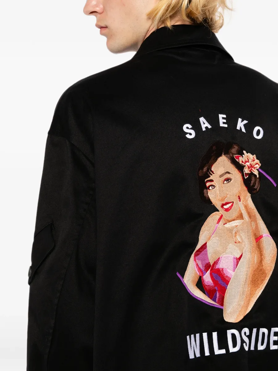 куртка чинос из коллаборации с Saeko Tsuemura 10