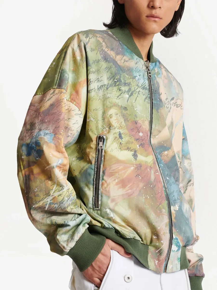 painting-print reversible bomber jacket 12