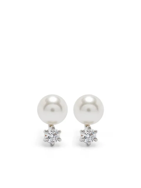 Matrix stud earrings