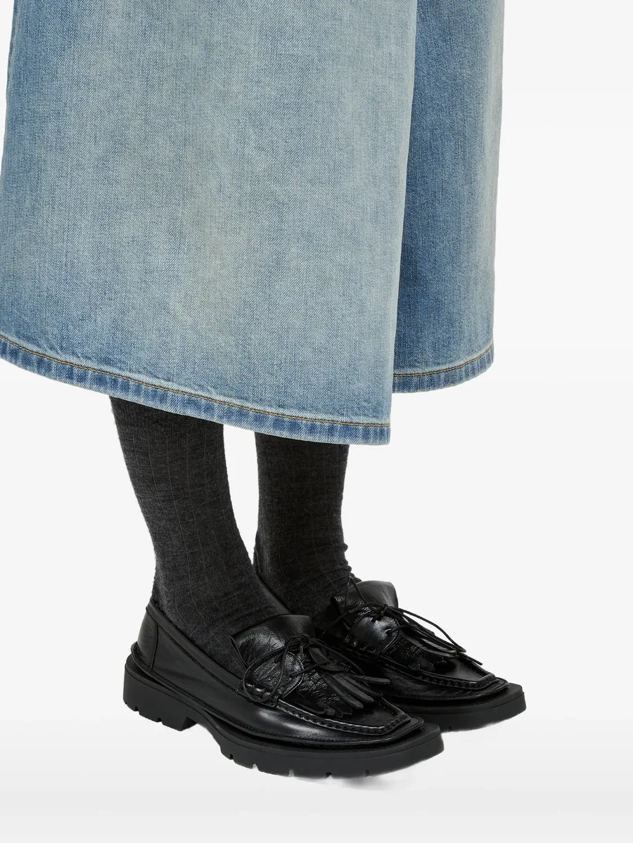 fringed leather loafers 12