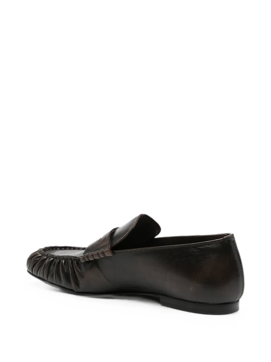 gathered penny-slot loafers 5