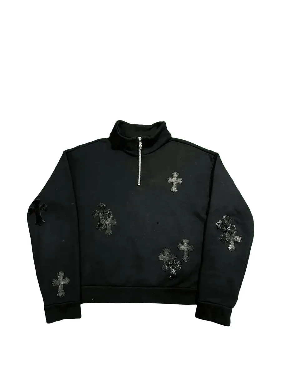 свитер с нашивкой Cross 2