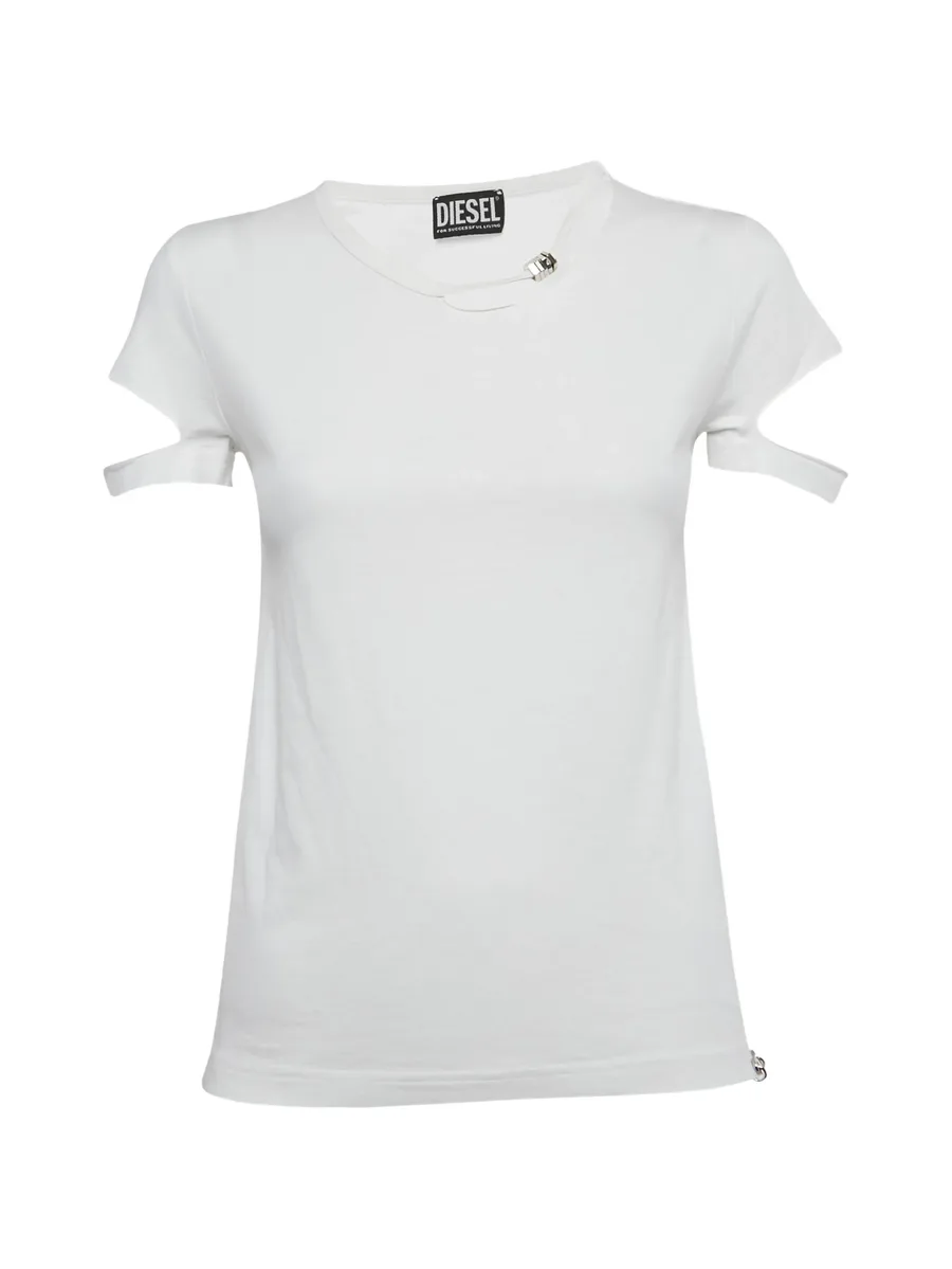metal-detail T-shirt 2