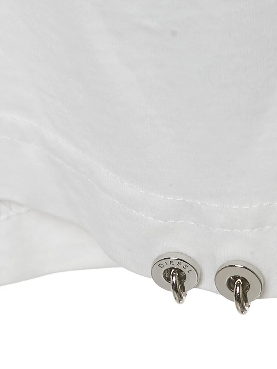 metal-detail T-shirt 7