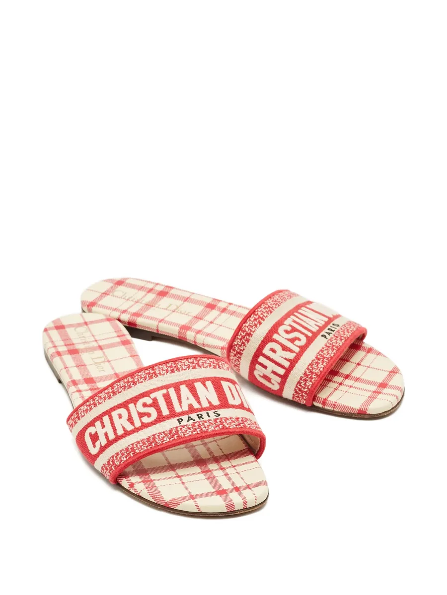 canvas embroidered slides 6