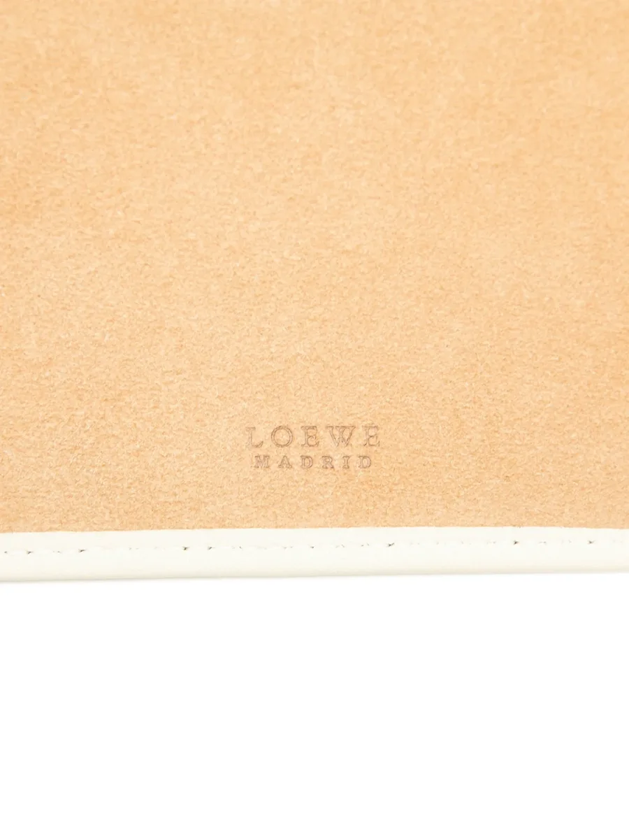 2011 Suede Anagram Flat pouch 9