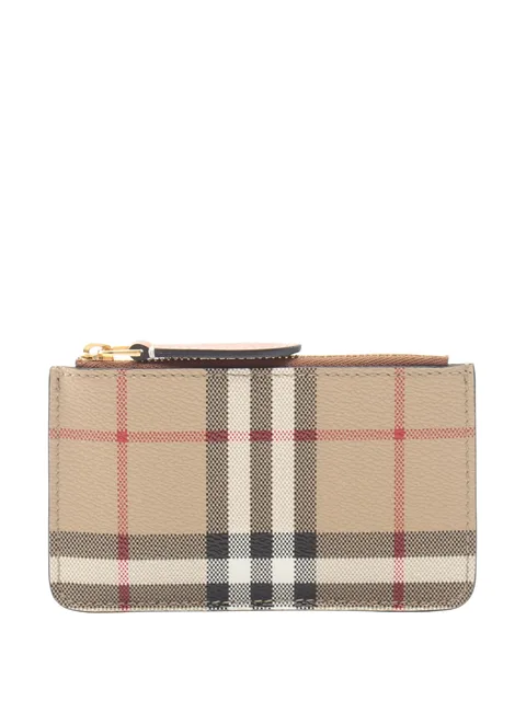 2023-2026 Vintage Check coin pouch