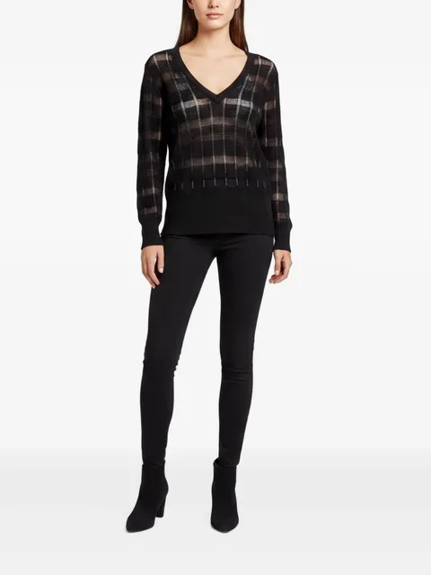 V-neck sweater