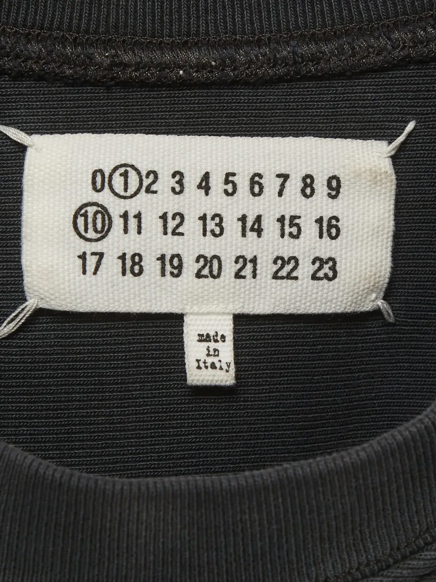 logo-print crew-neck sweatshirt 7