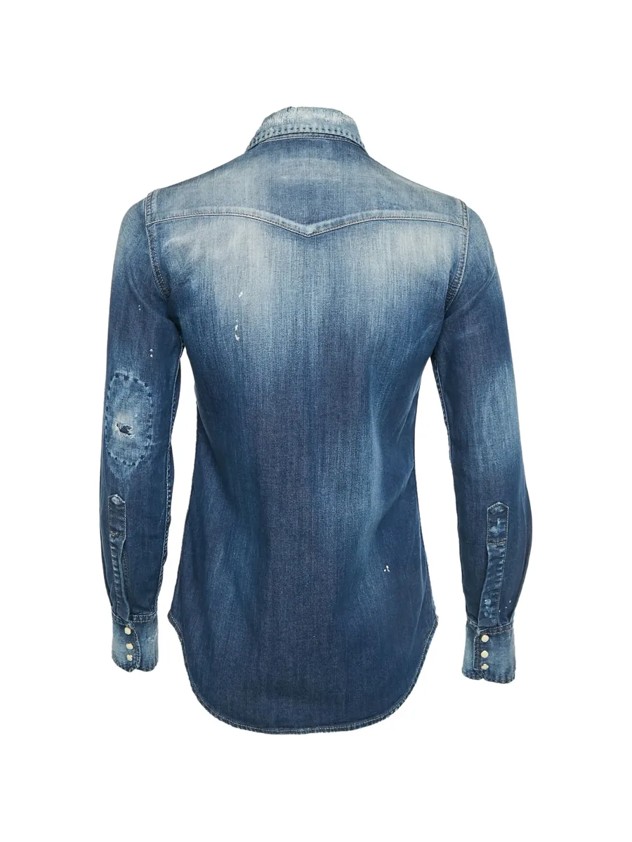 distressed denim shirt 4