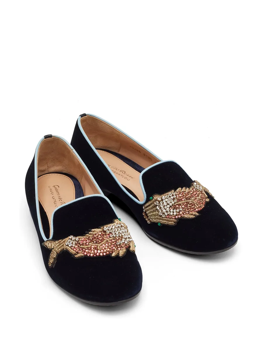 лоферы с вышивкой из коллаборации с Mary Katrantzou 9