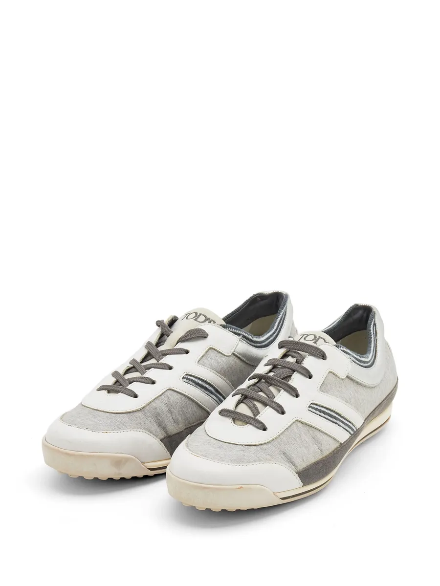 leather-trim sneakers 8