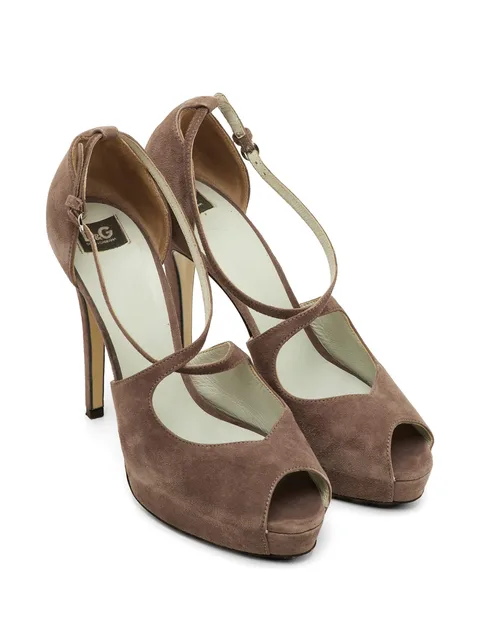peep-toe platform sandals
