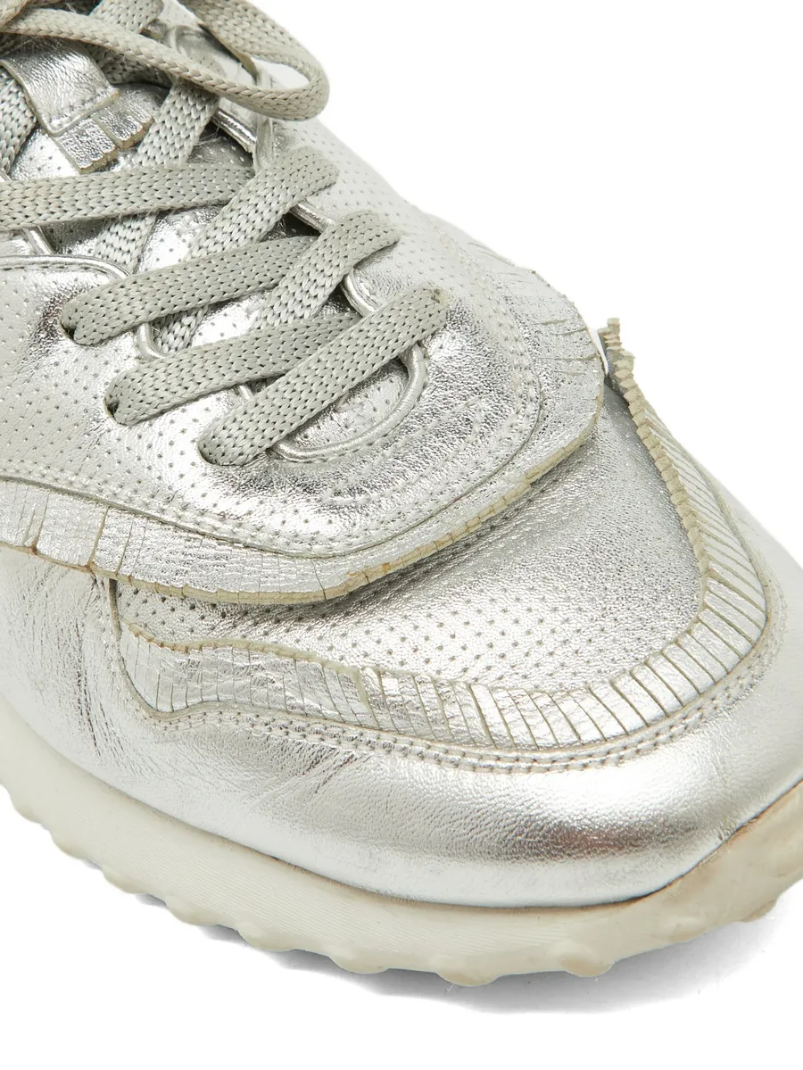 perforated tassel sneakers 9