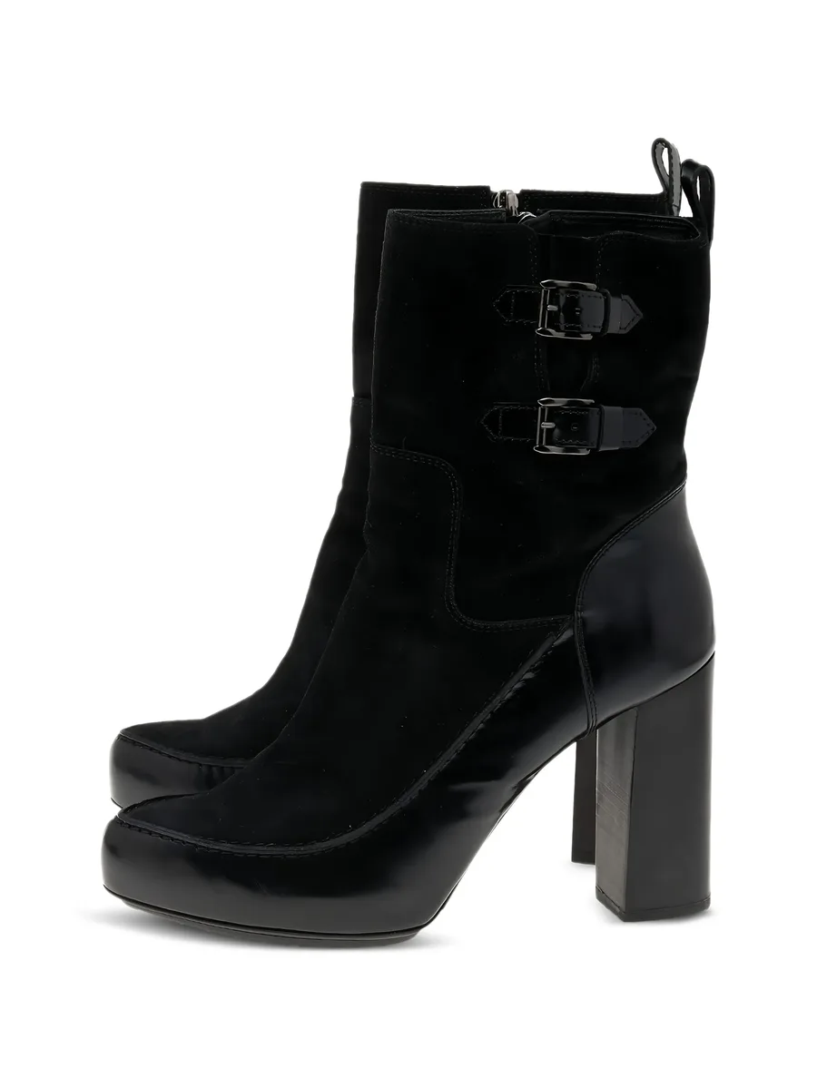 buckled leather boots 2