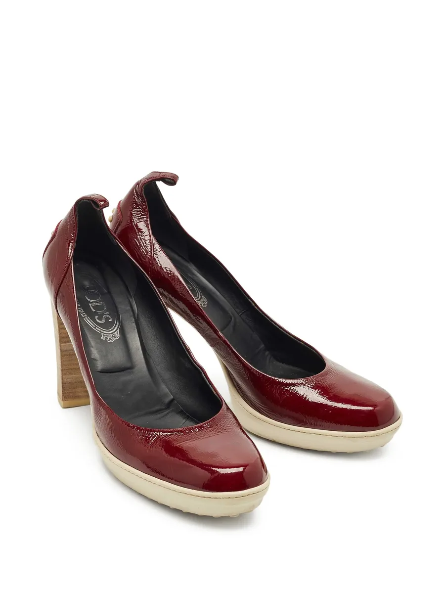 block-heel pumps 6