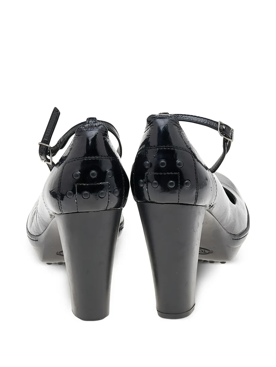 patent leather buckle-strap pumps 3