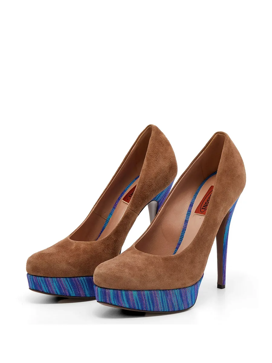 knit-platform pumps 4
