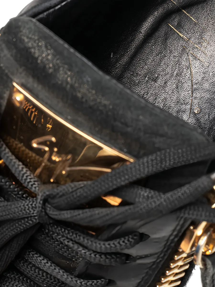 zip-accent sneakers 6