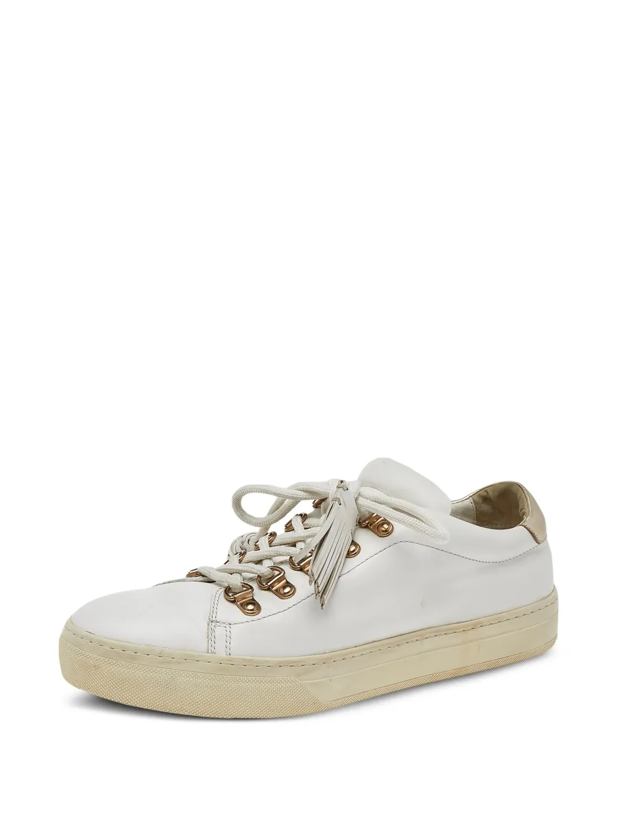 tassel-trim sneakers 4