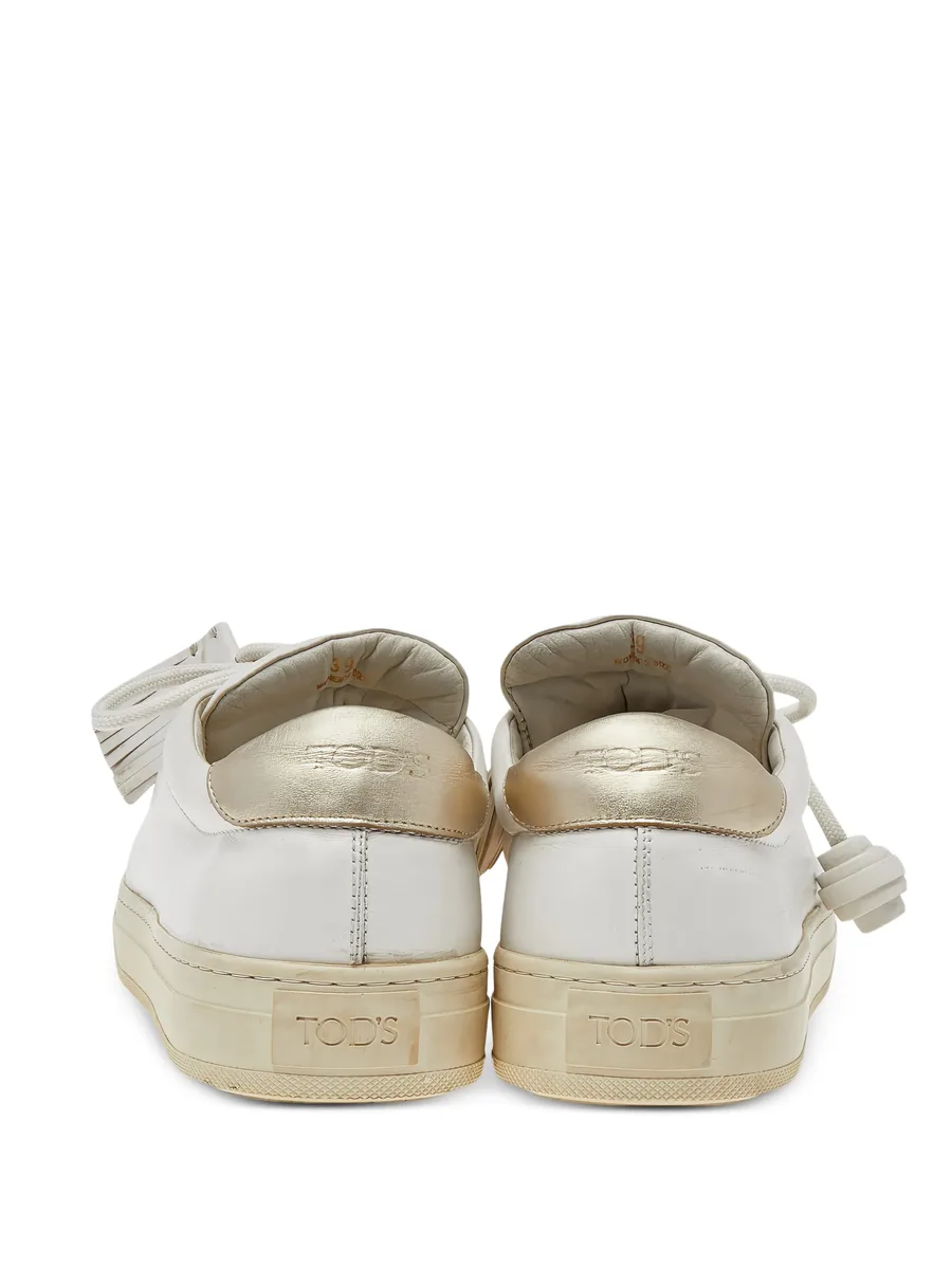 tassel-trim sneakers 5