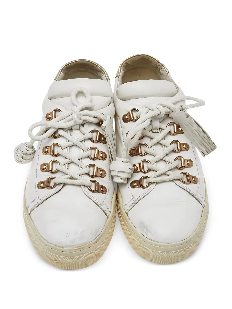 tassel-trim sneakers 8