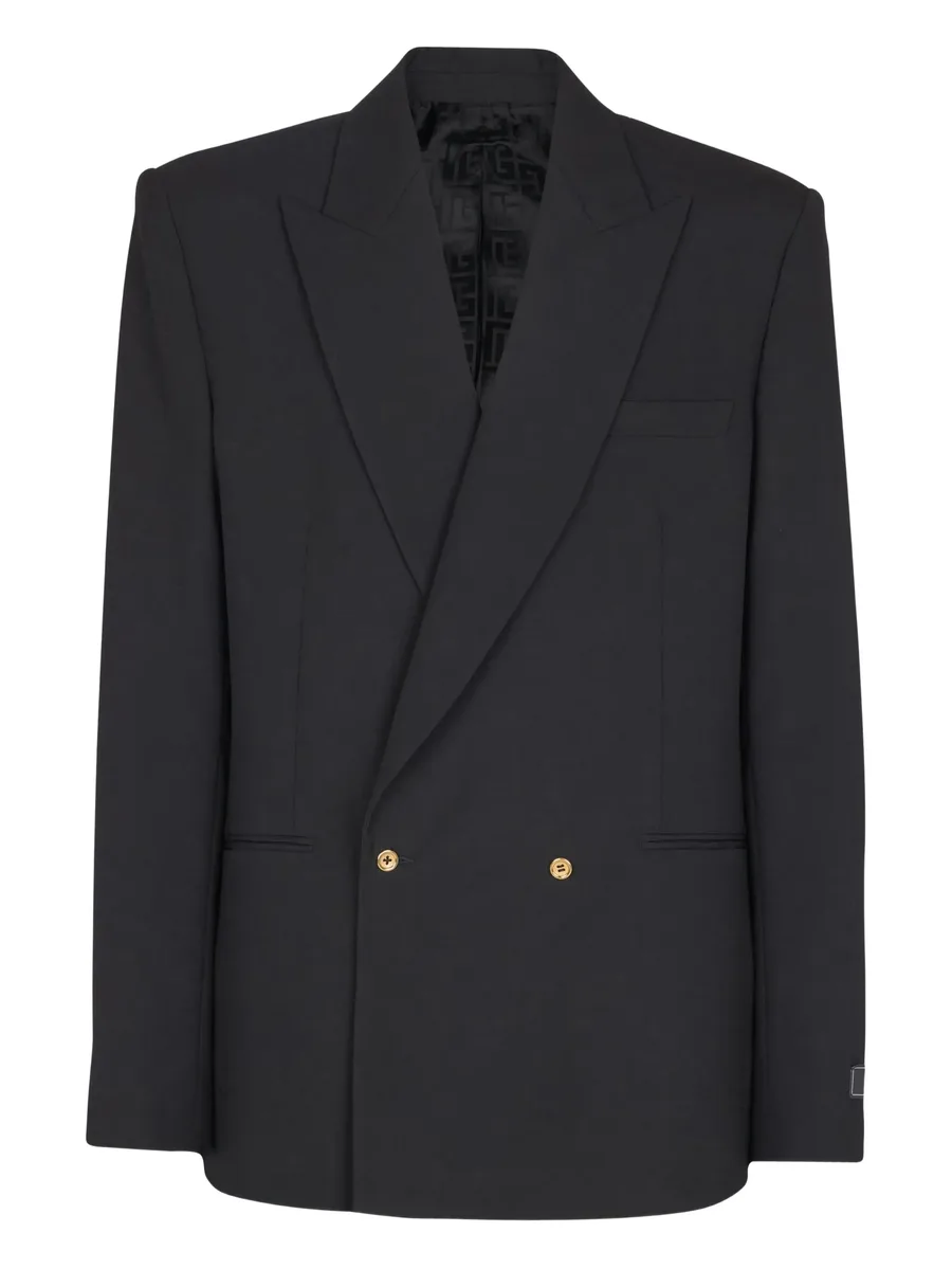 double-breasted wool blazer 1