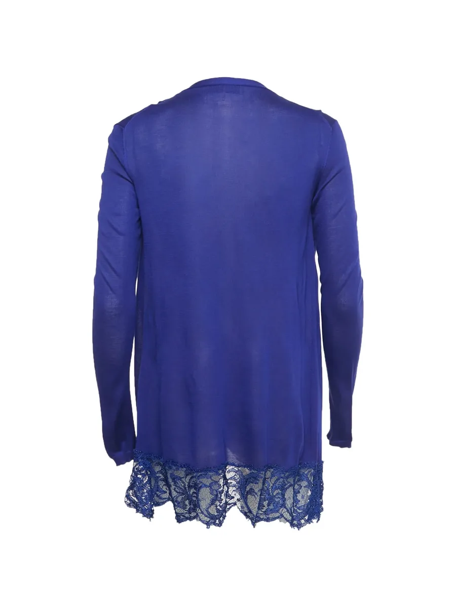 lace-trim cardigan 3
